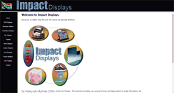 Desktop Screenshot of impactdisplays-sa.com