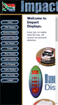 Mobile Screenshot of impactdisplays-sa.com